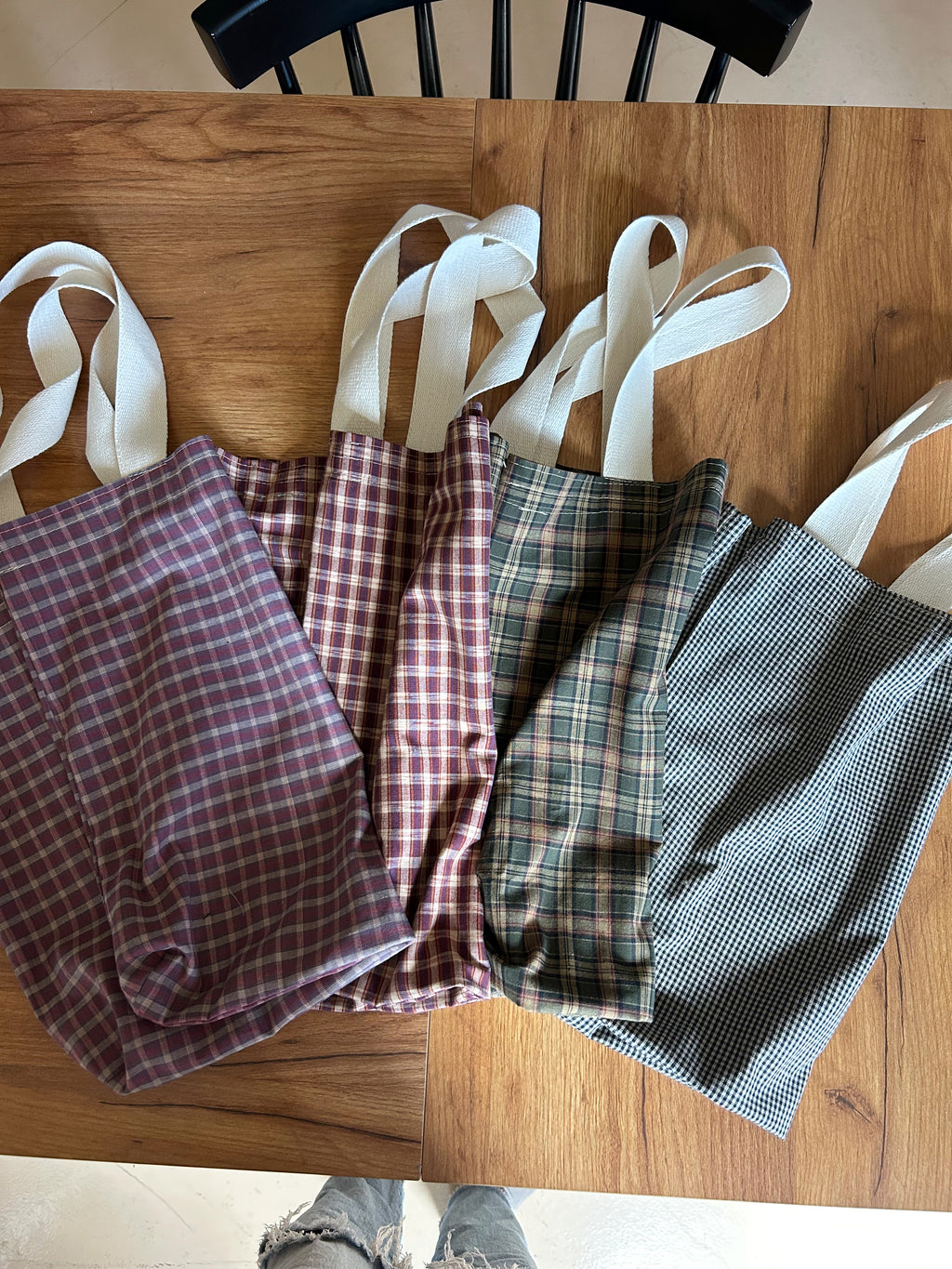 Fall tote Black & Cream