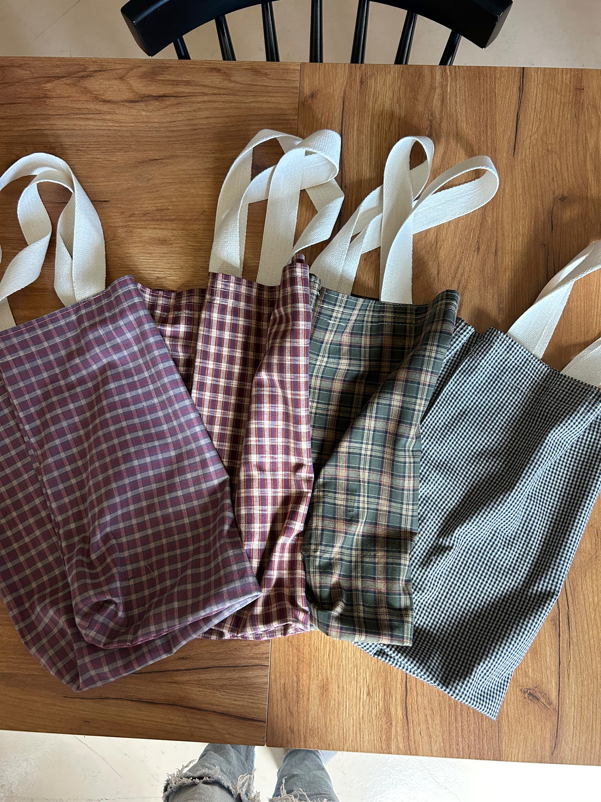 Fall tote Black & Cream