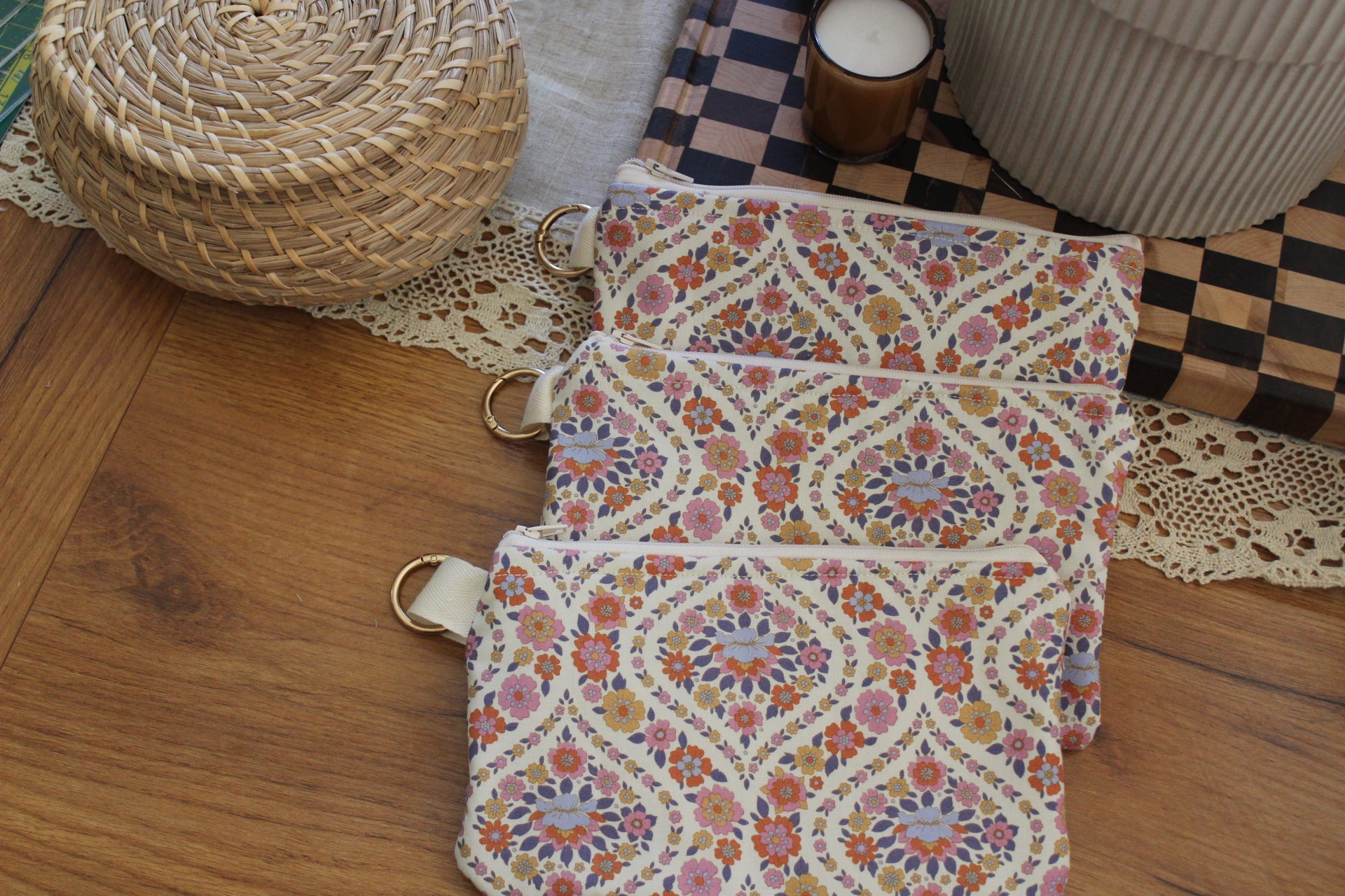 Coin purse Fanny print