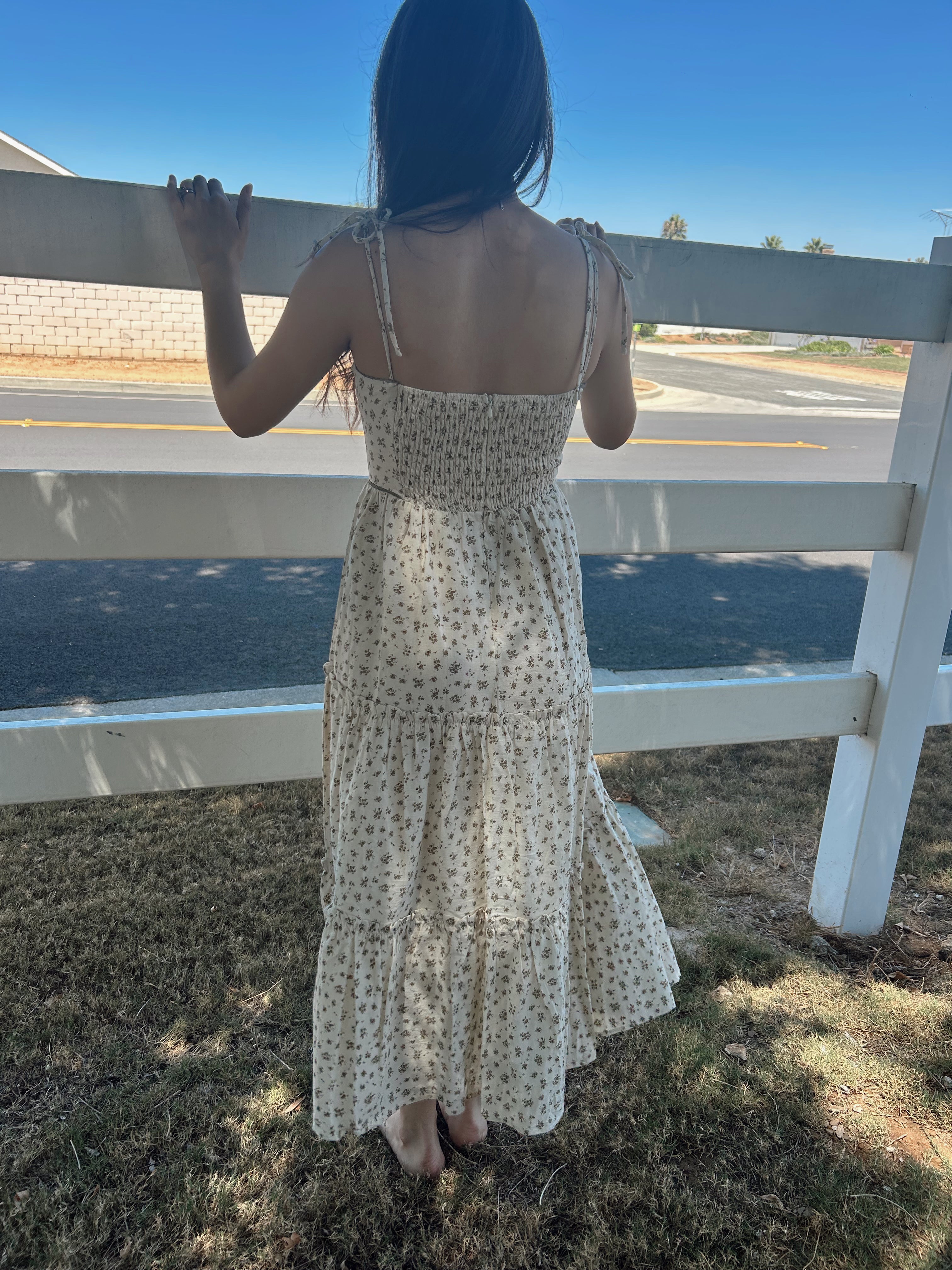 Charming floral dress