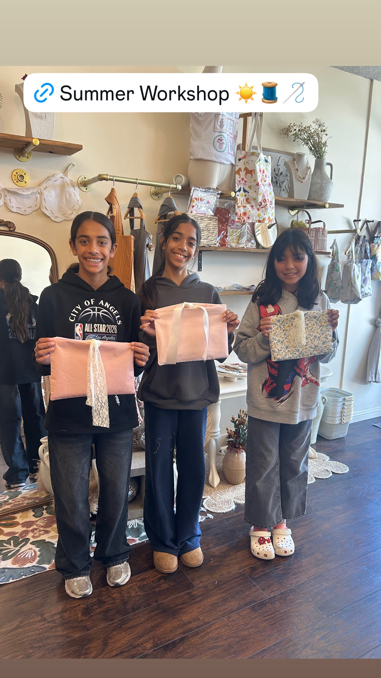 Summer 2 day Beginner sewing workshop Ages 9-17