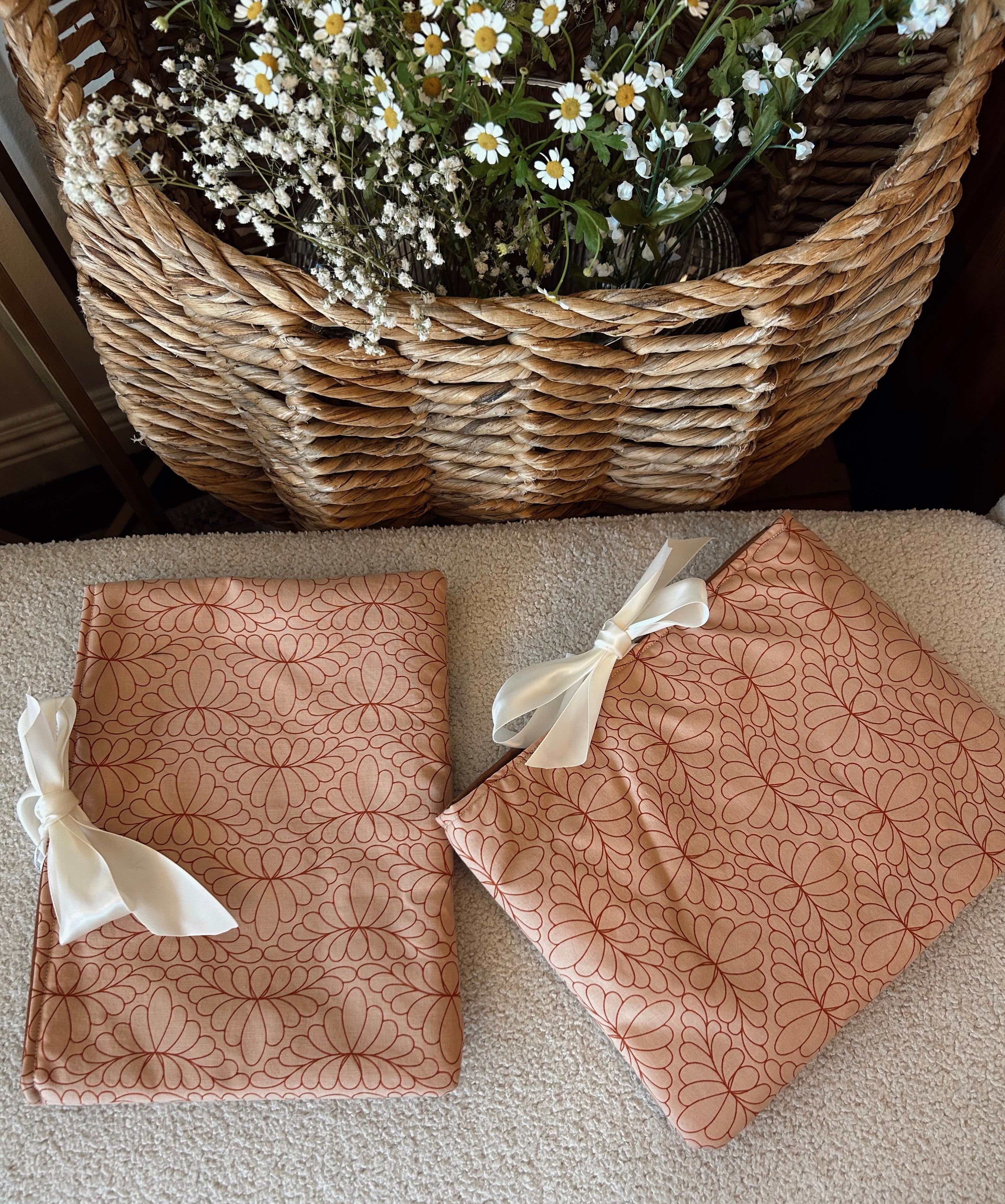 Book Sleeve in Nanie print