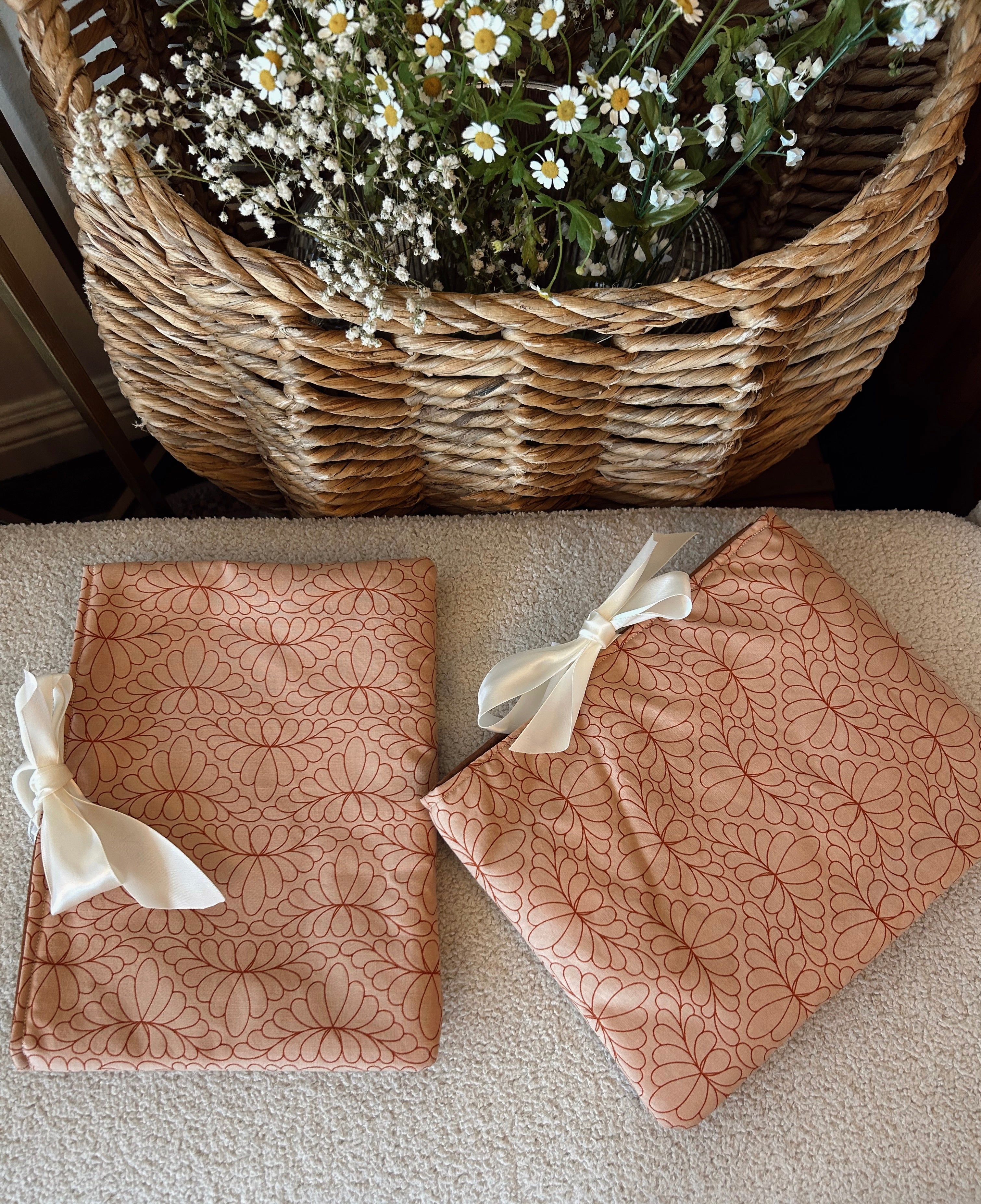 Book Sleeve in Nanie print