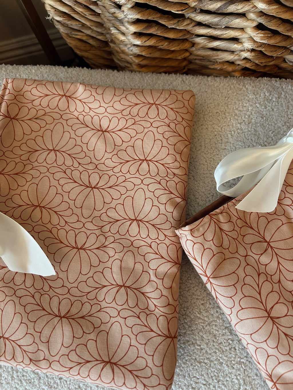 Book Sleeve in Nanie print