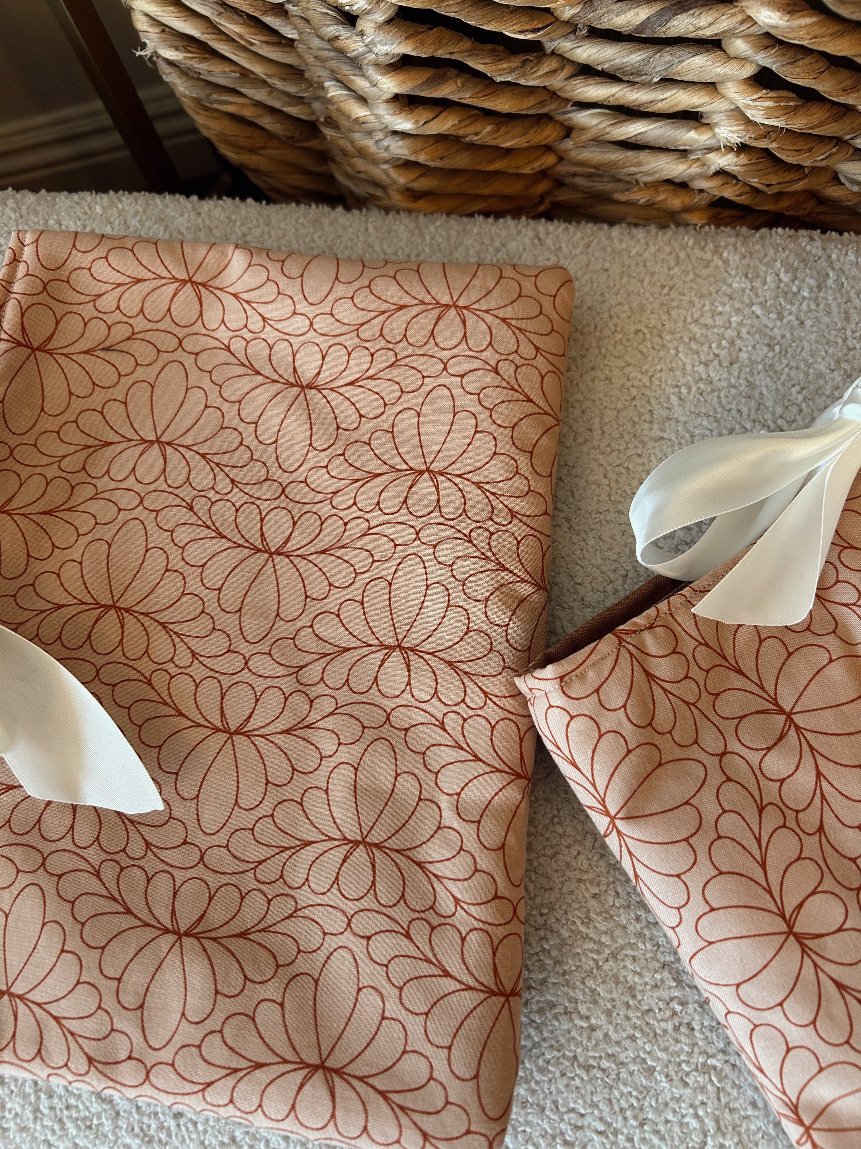 Book Sleeve in Nanie print