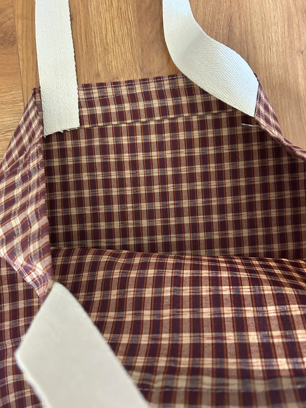 Fall tote Maroon