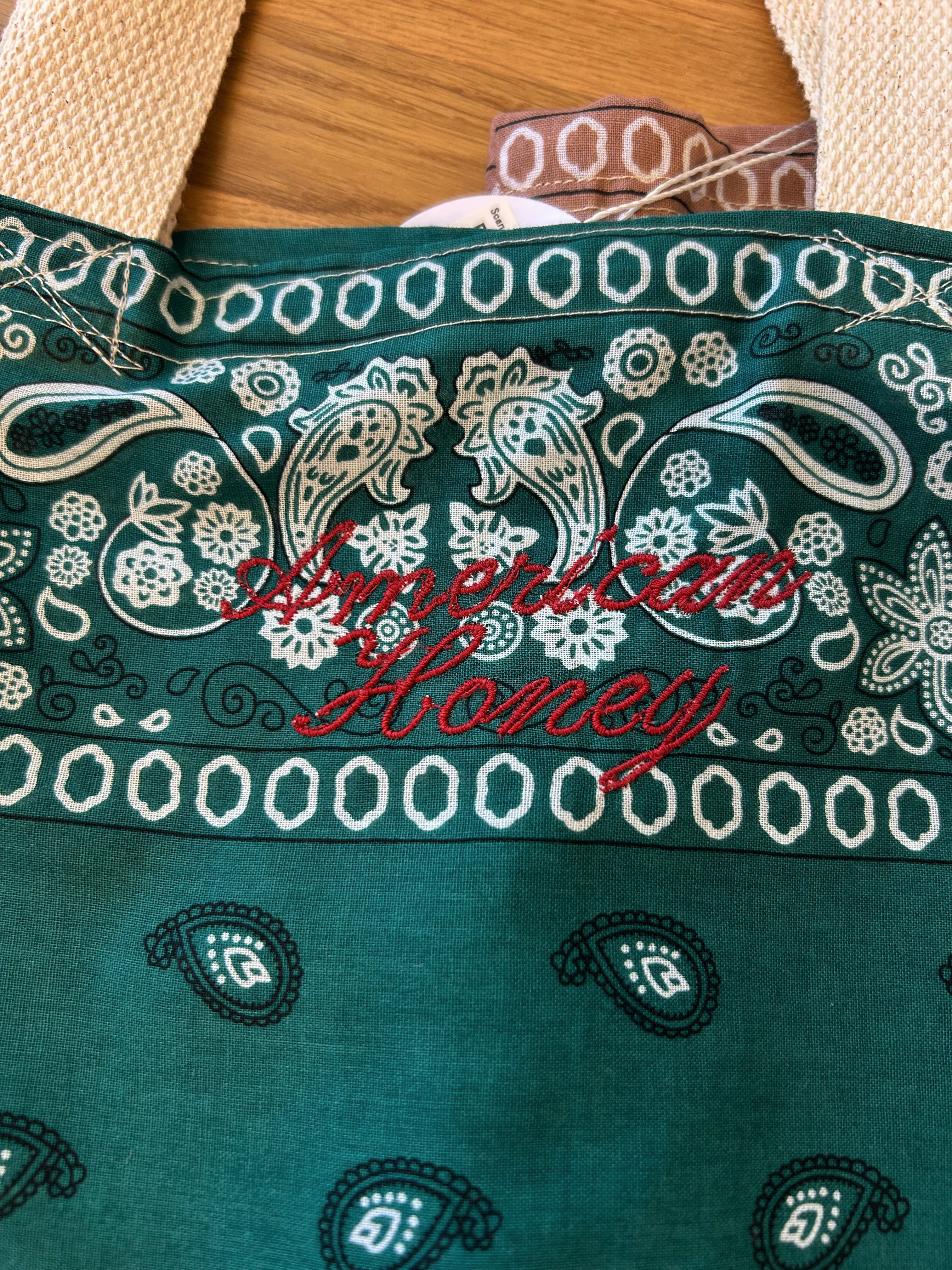 Green Bandana Tote
