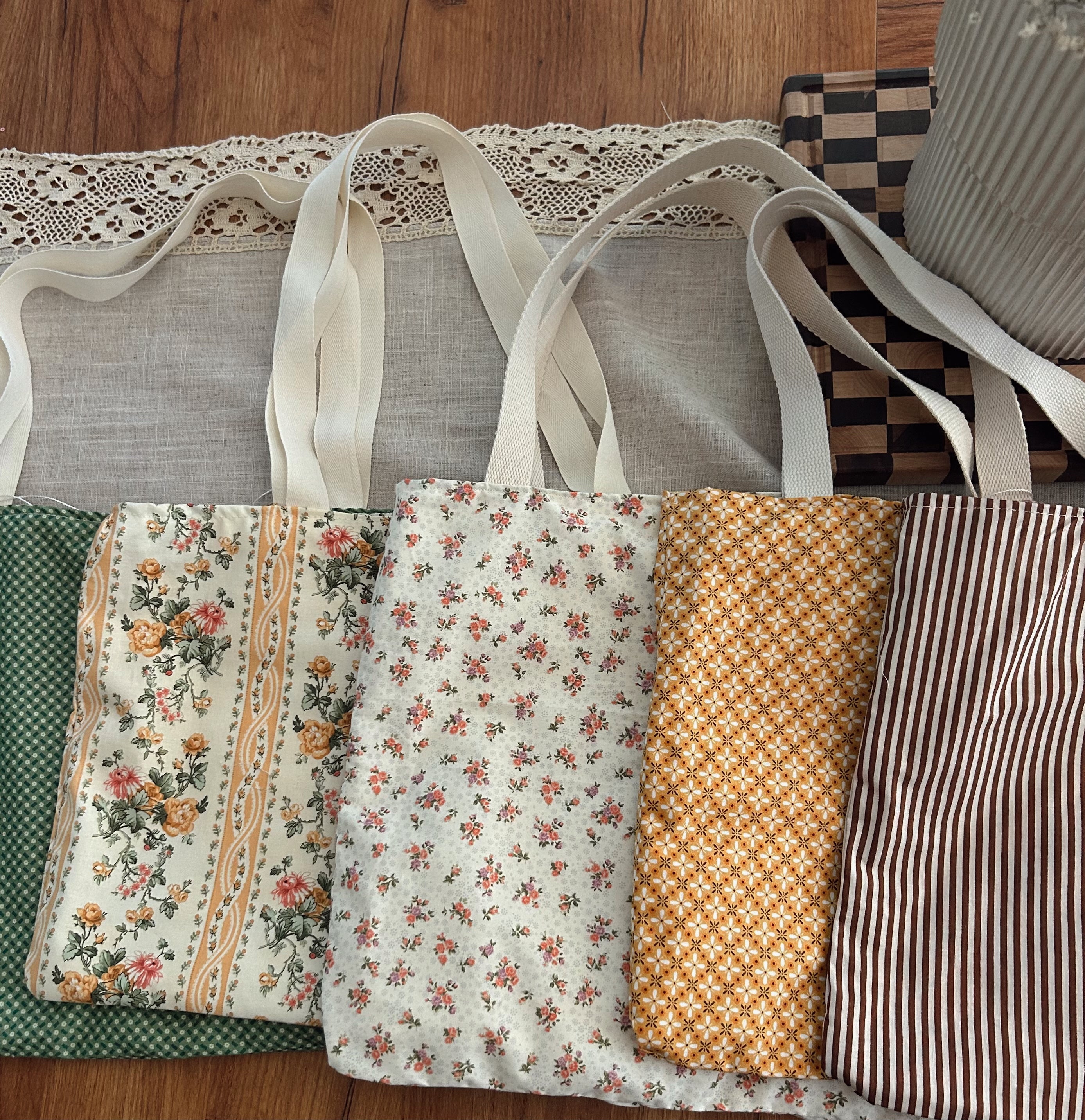 Garden Floral tote
