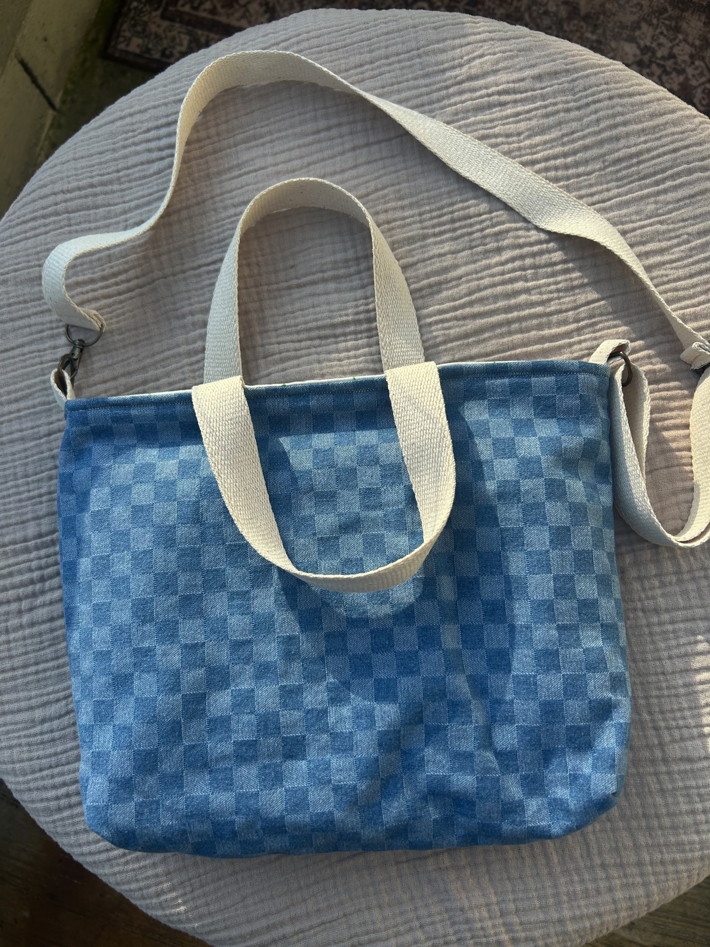 Denim Book bag class