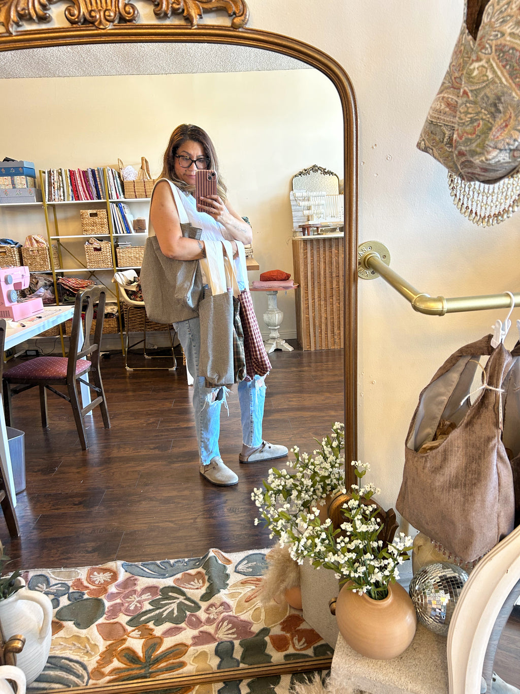 Fall tote Black & Cream