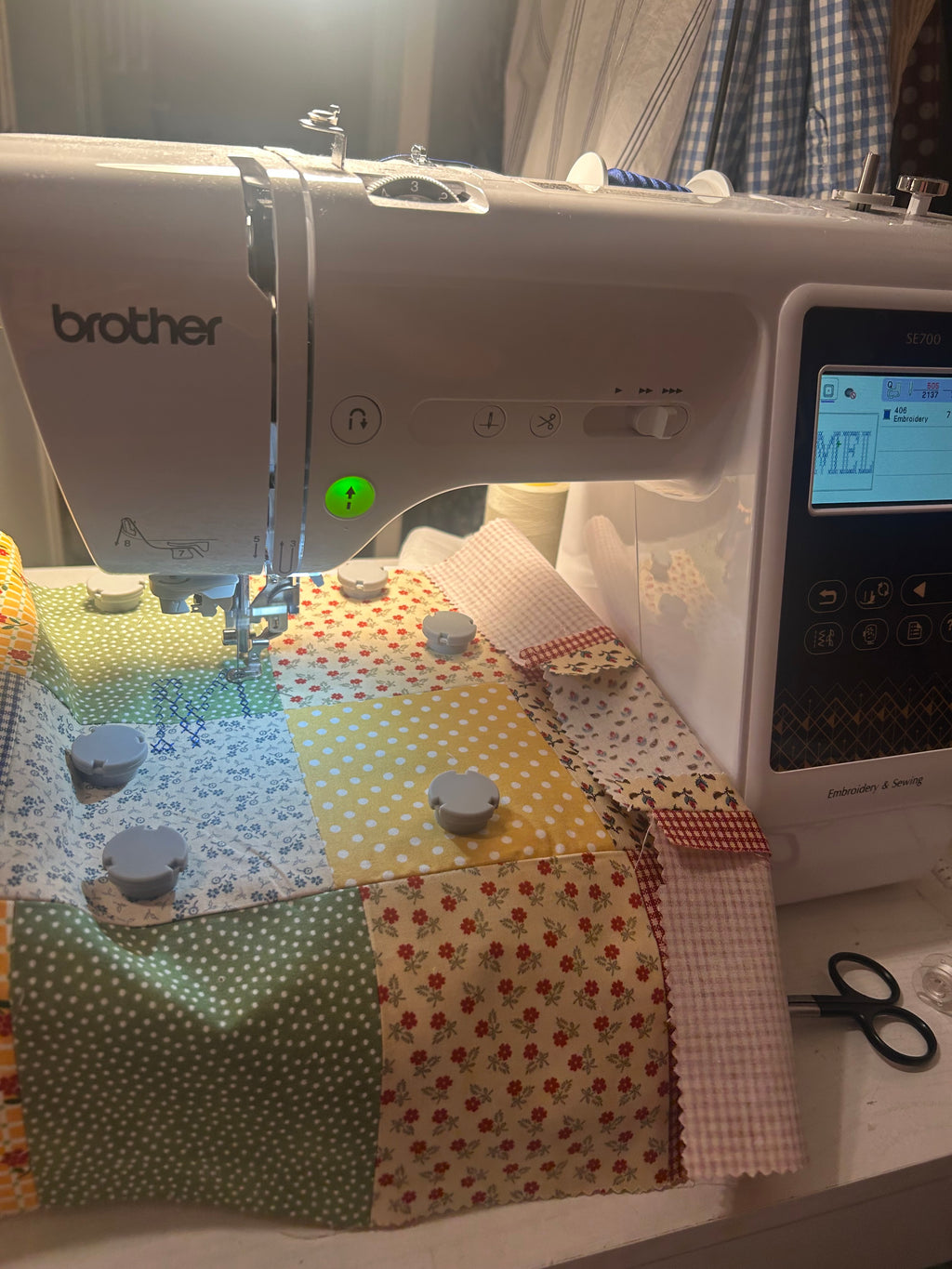 Quilted patchwork purse Sewing class Ages 9- Adult
