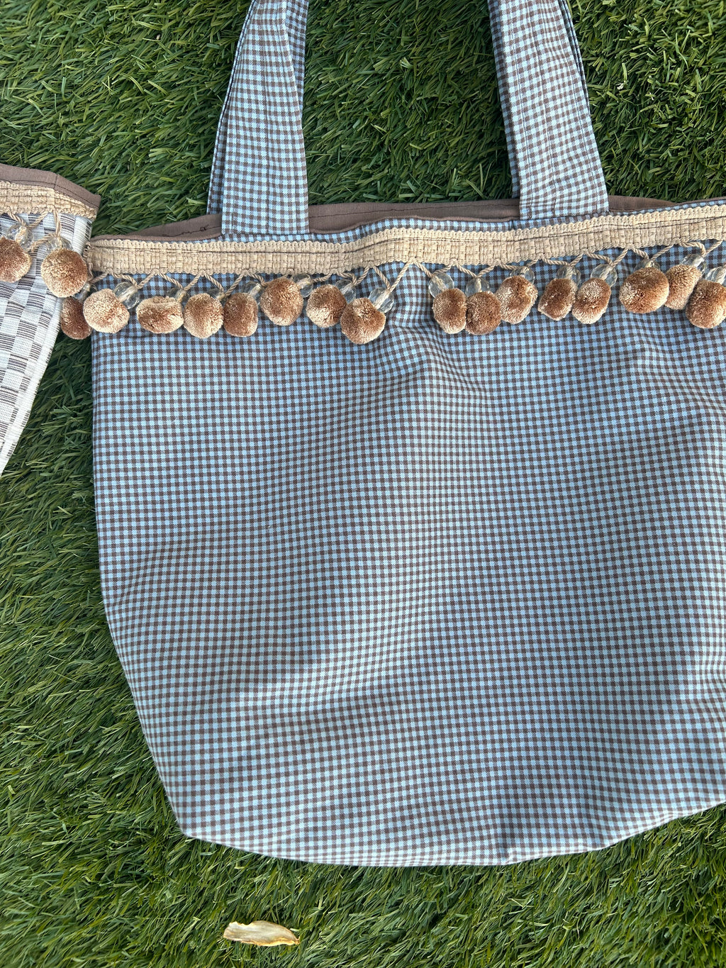 Bali Tote blue brown