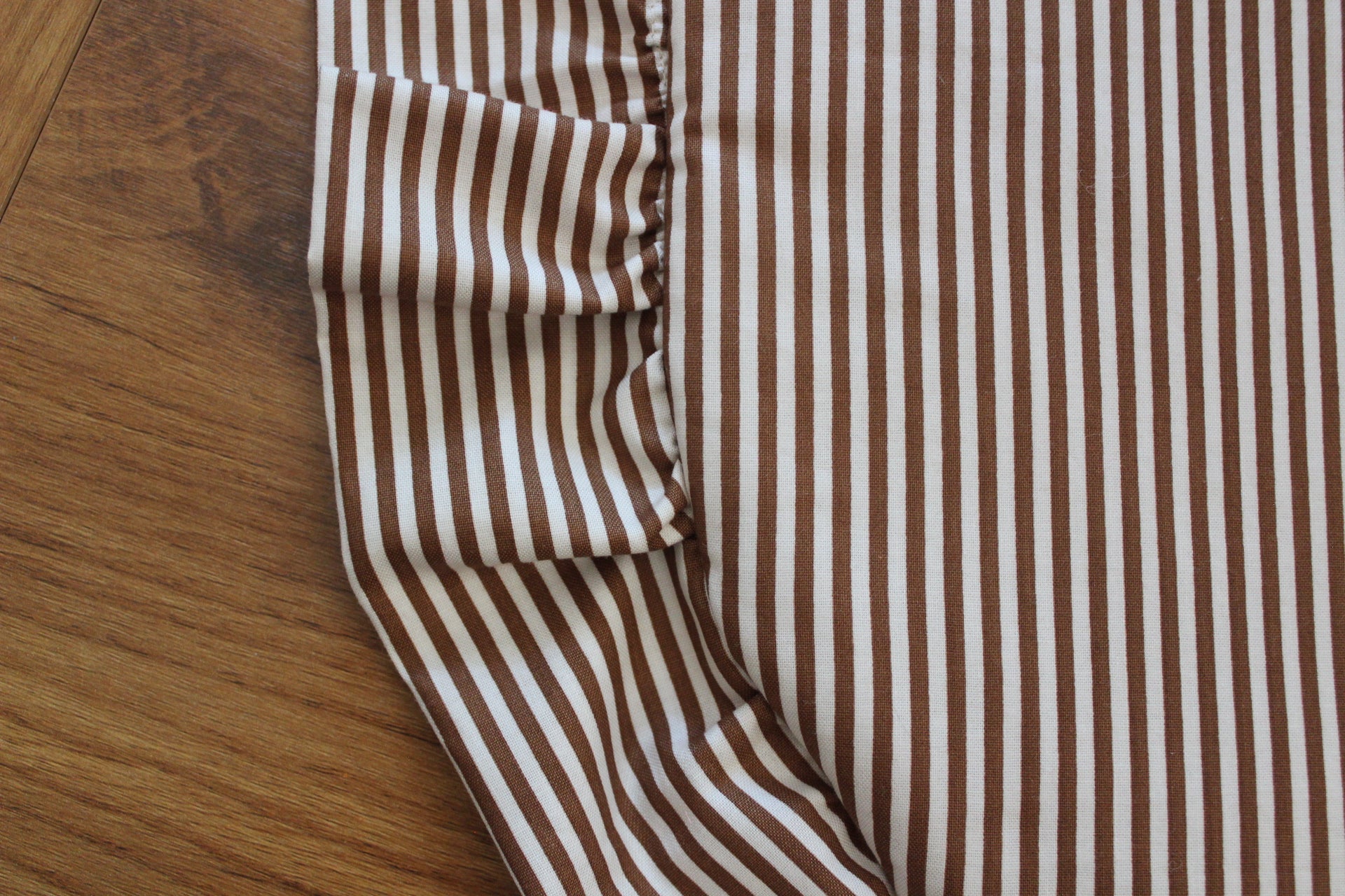 Brown Stripe clutch