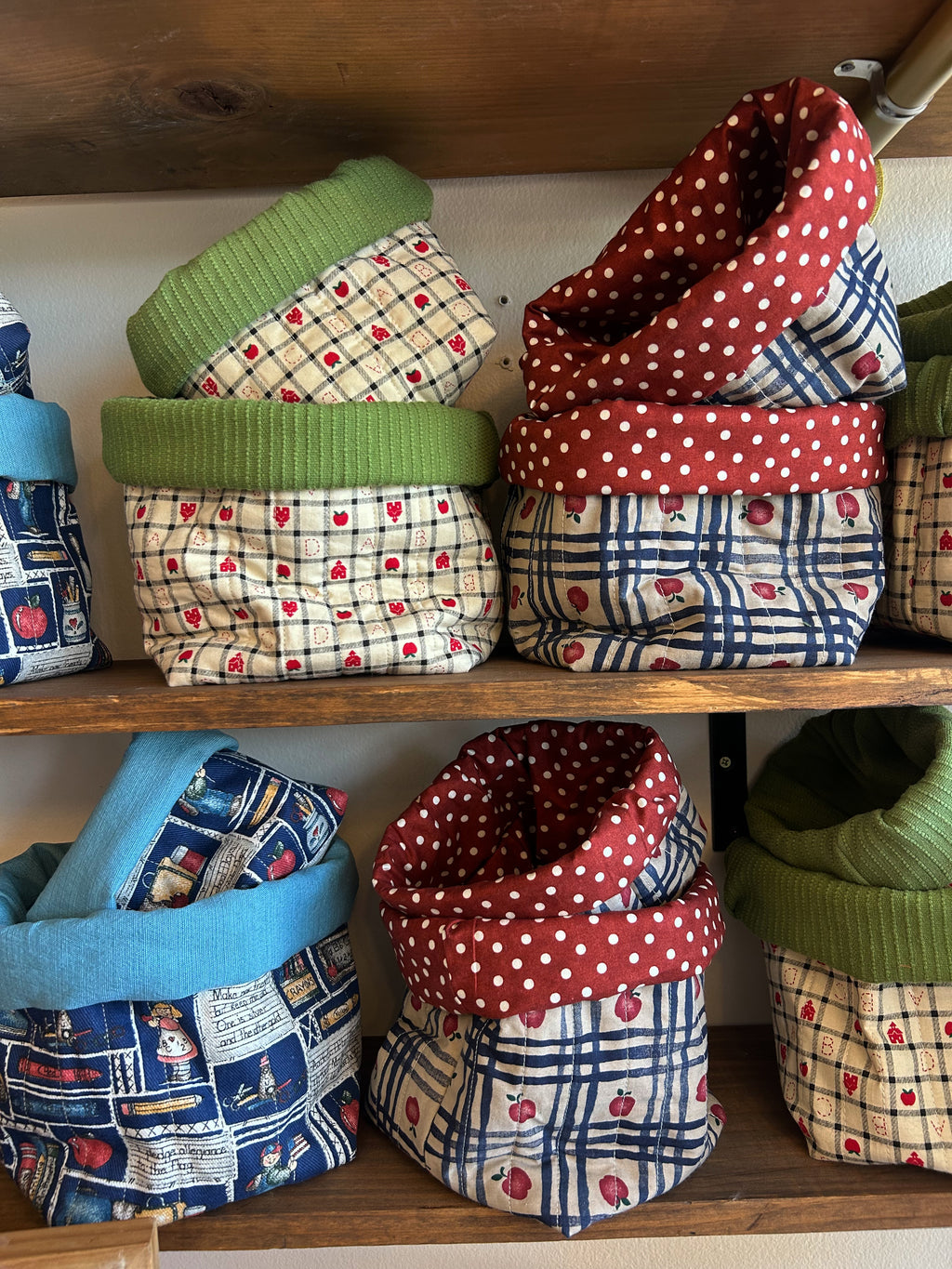 Quilted Vanity Bucket Sewing class Ages 9- Adult