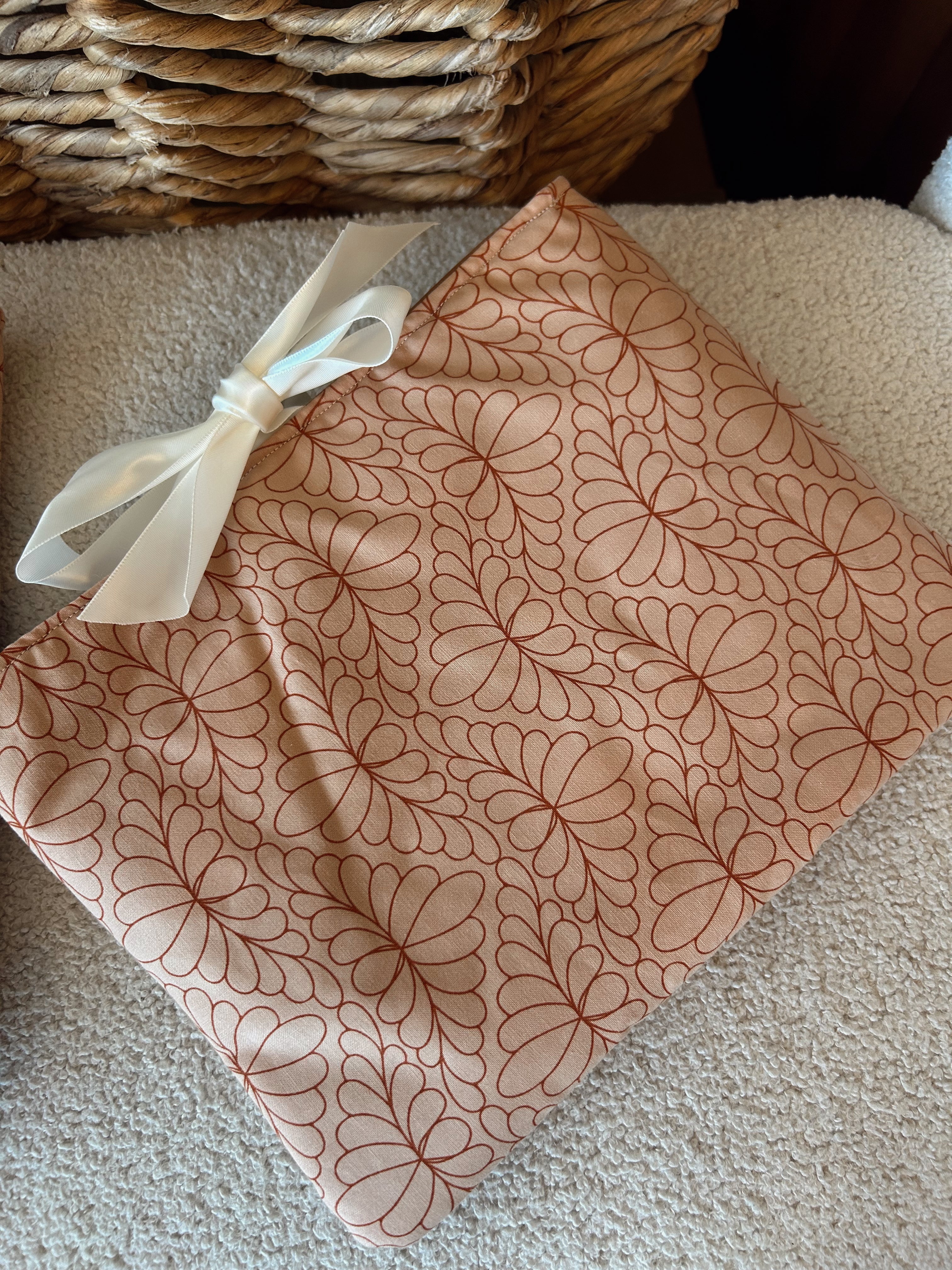 Book Sleeve in Nanie print