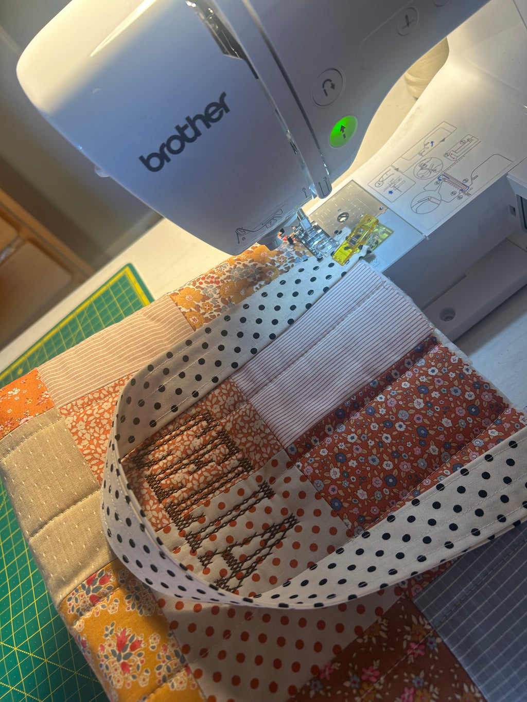 Quilted patchwork purse Sewing class Ages 9- Adult