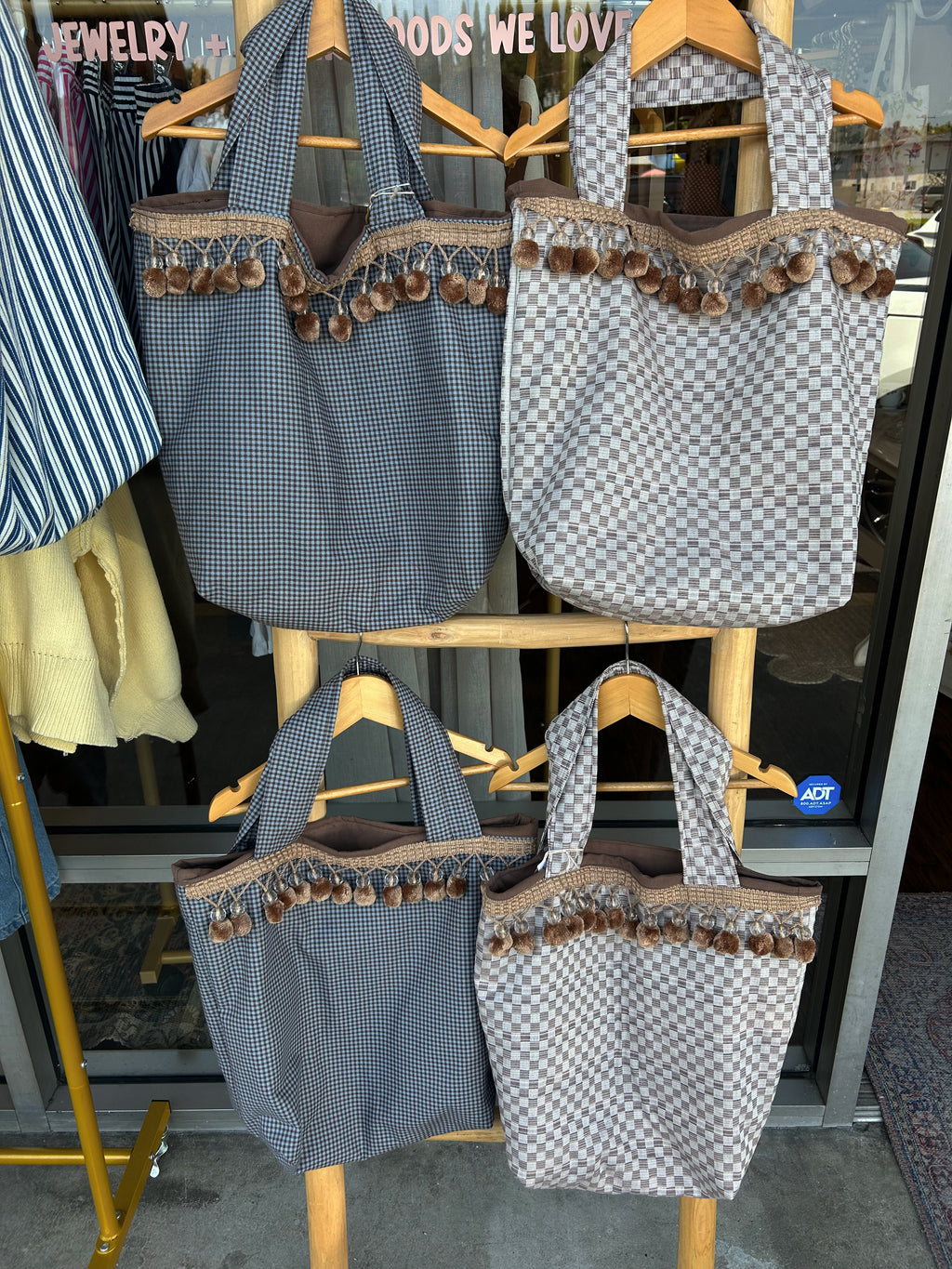 Bali Tote blue brown
