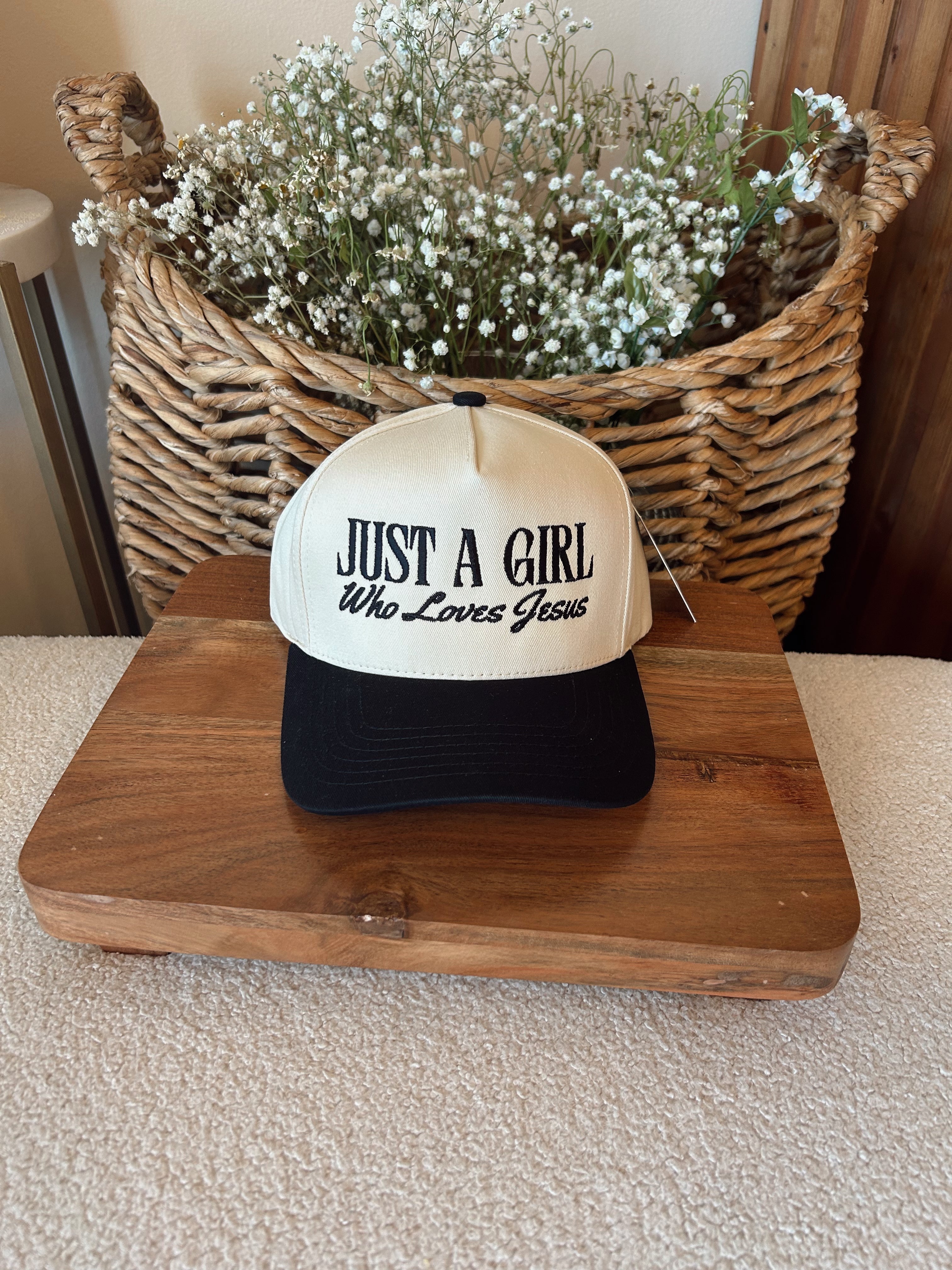 Just a Girl who loves Jesus Black