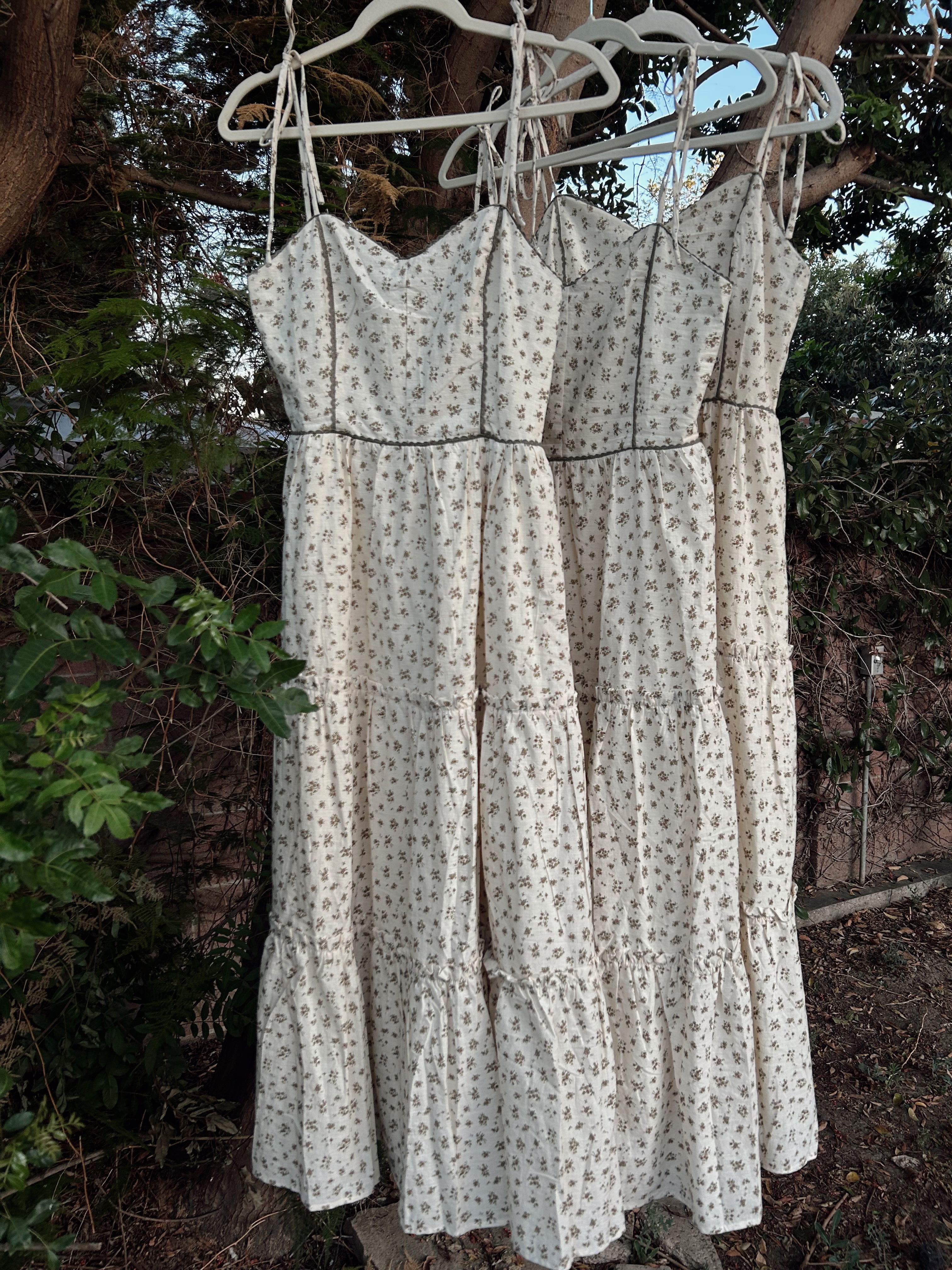 Charming floral dress