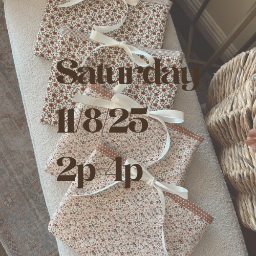 Sew a Book Sleeve 11/8/25 2p-4p