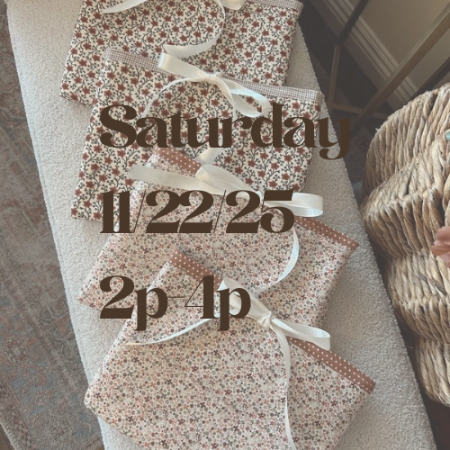 Sew a Book Sleeve 11/22/25 2p-4p