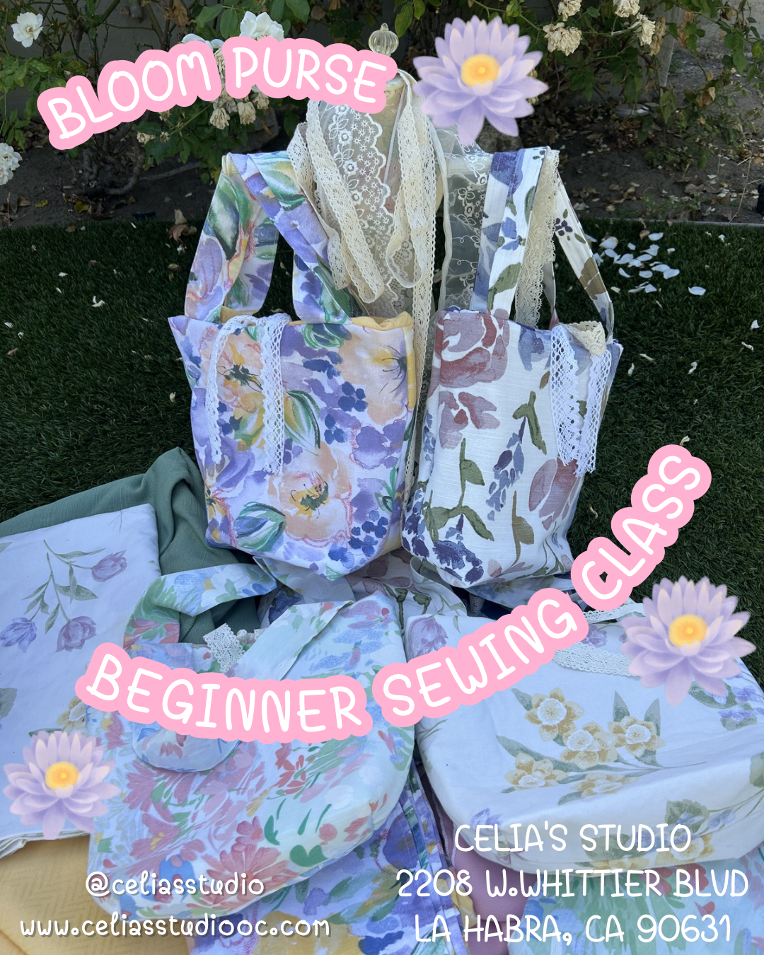 Bloom Purse Beginner Friendly