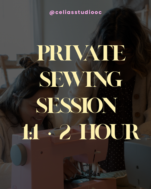 1 Lesson Private Sewing Session