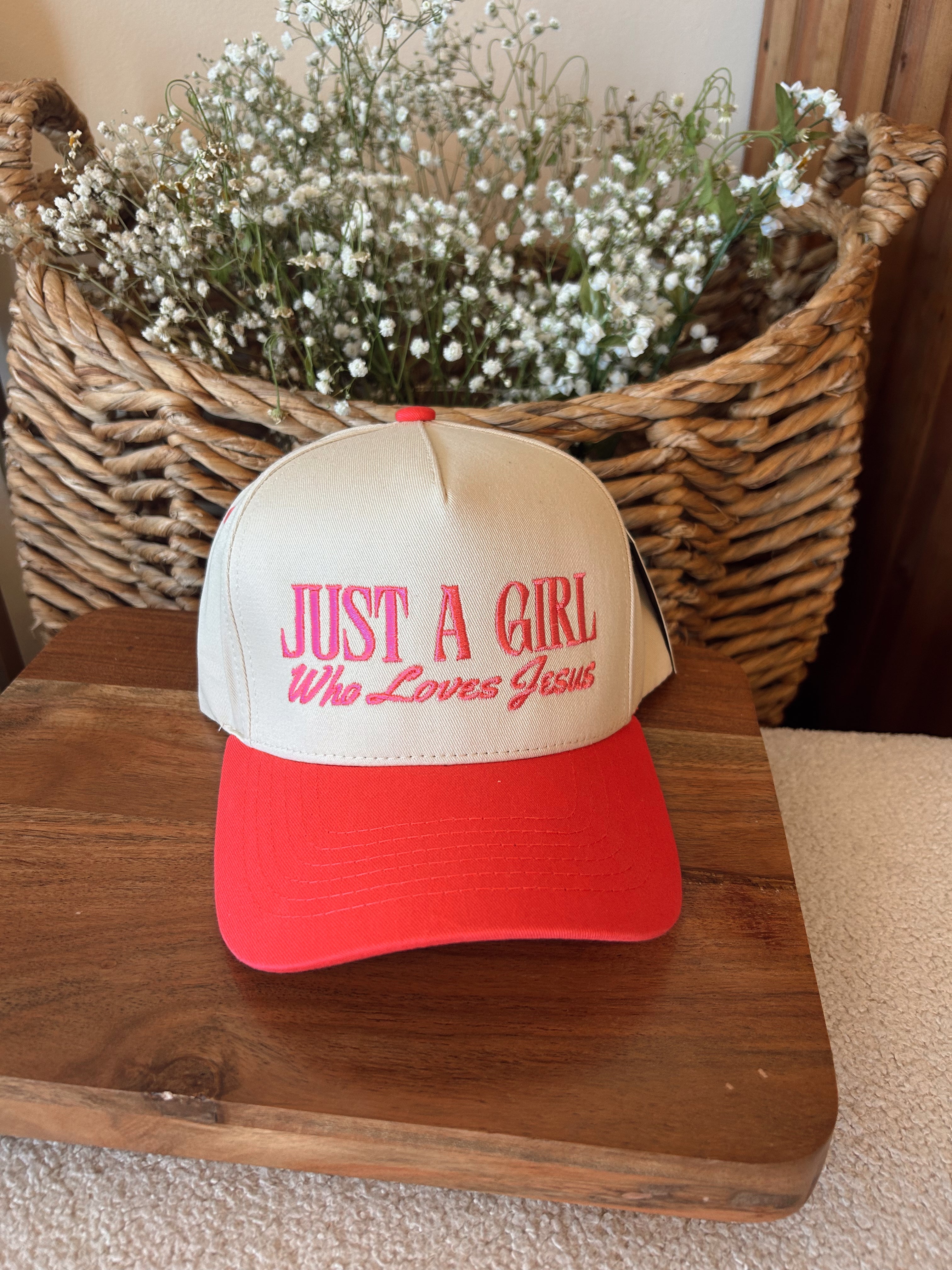Just a Girl who loves Jesus Pink