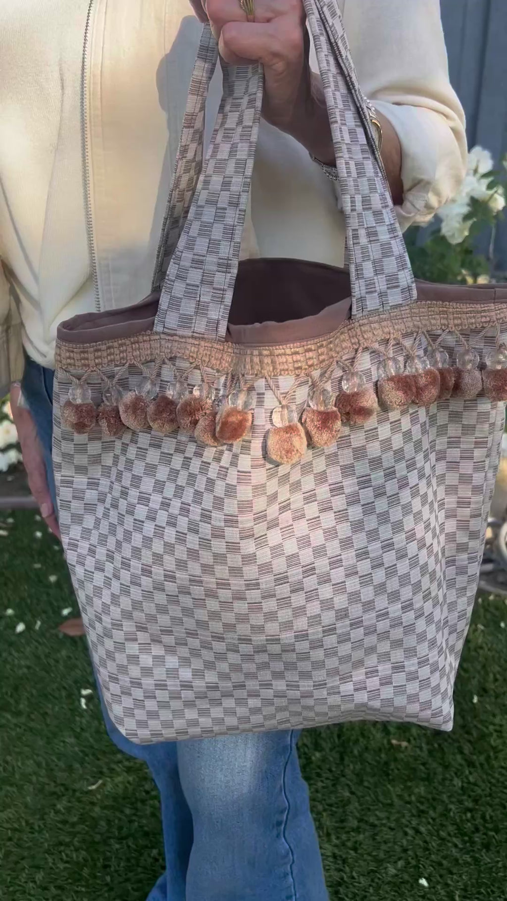 Bali Tote cream